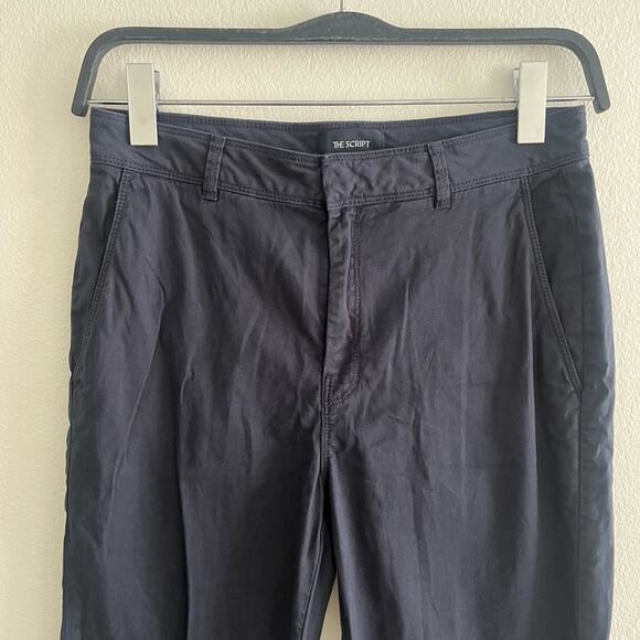 The Script Navy Blue Matilde Pants Size 6 - Picture 3 of 9